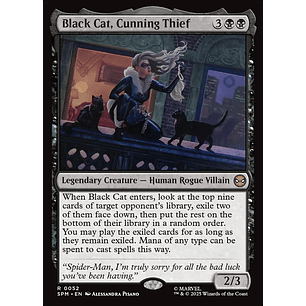 Black Cat, Cunning Thief - SPM - R 
