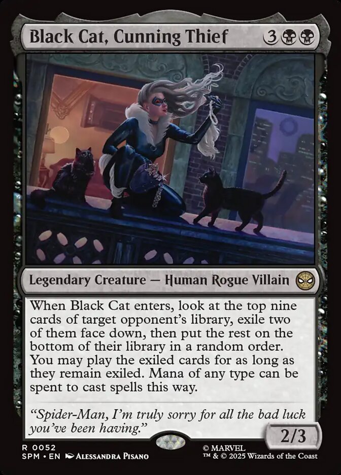 Black Cat, Cunning Thief - SPM - R  1