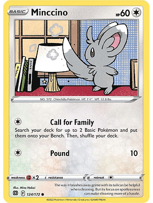Minccino - 124/172 - Common - BRS