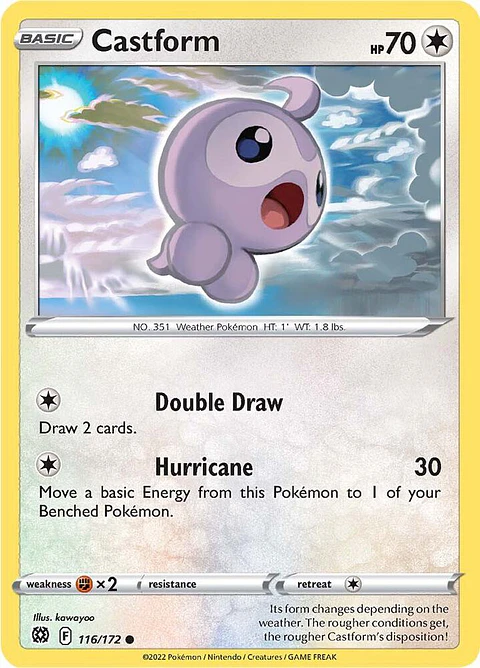 Castform - 116/172 - Common - BRS