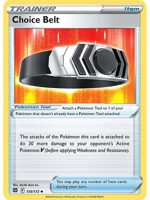 Choice belt - 135/172 - Uncommon - BRS