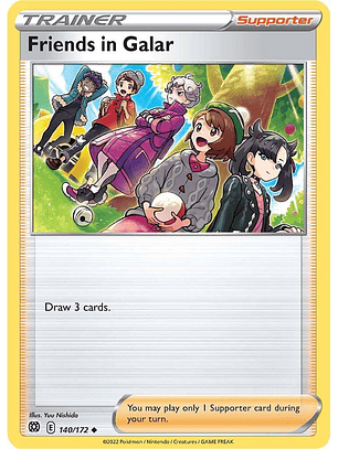 Friends in galar - 140/172 - Uncommon - BRS