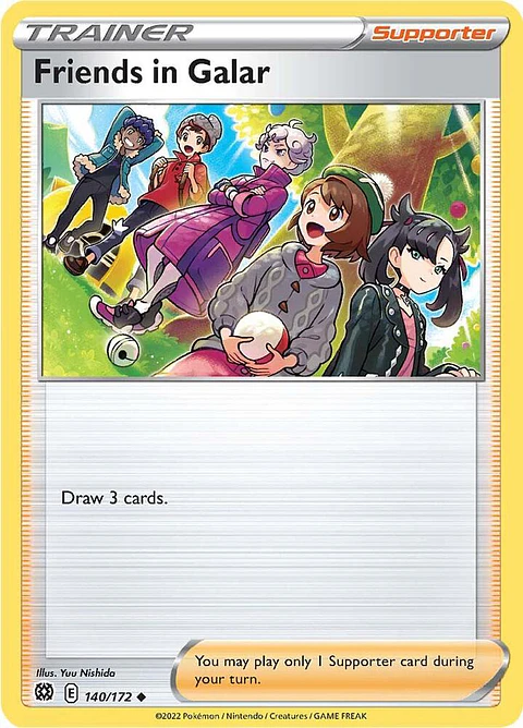 Friends in galar - 140/172 - Uncommon - BRS