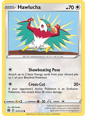 hawlucha - 127/172 - Common - BRS