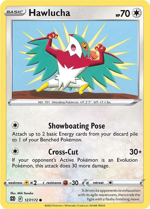 hawlucha - 127/172 - Common - BRS