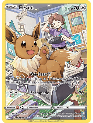Eevee - TG11/TG30 - Ultra Rare - BRS