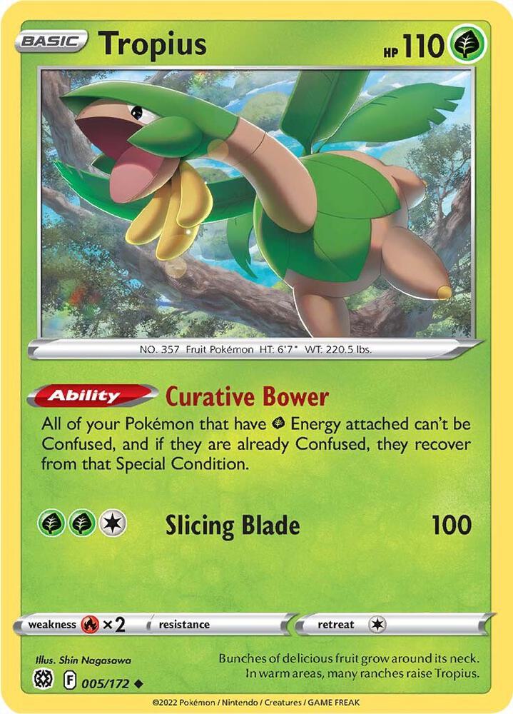 Tropius - 005/172 - Uncommon - BRS 1