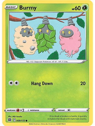 Burmy - 009/172 - Common - BRS