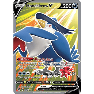 Honchkrow V - 161/172 - Ultra Rare - BRS