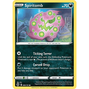 Spiritomb - 089/172 - Common - BRS