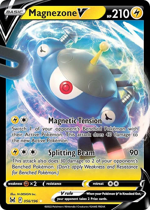Magnezone V  - 056/196 - ultra Rare - LOR