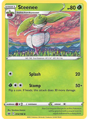 Steenee - 014/198 - Uncommon - CRE