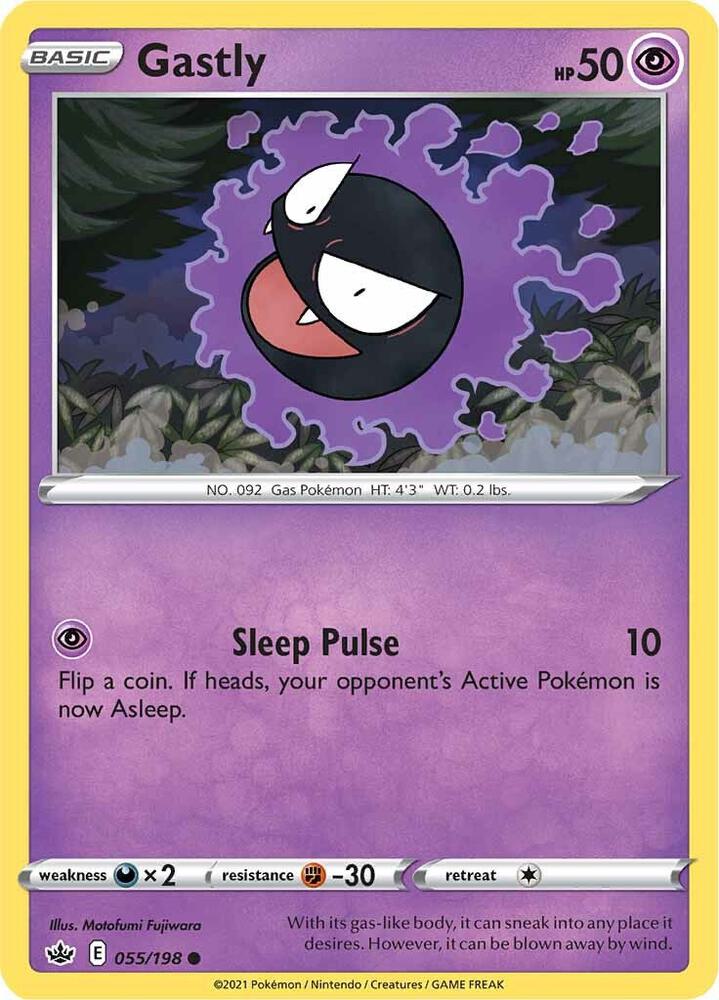 Gastly - 055/198 - Common - CRE 2