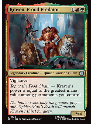 Kraven, Proud Predator - SPM - U 