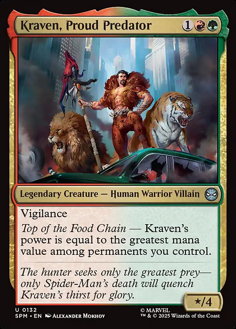 Kraven, Proud Predator - SPM - U 