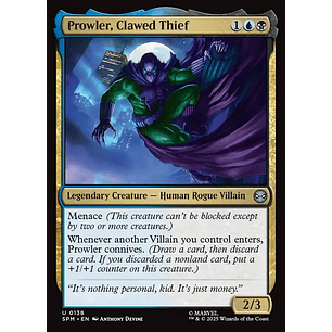 Prowler, Clawed Thief - SPM - U 