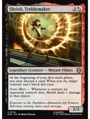 Shriek, Treblemaker - SPM - U 