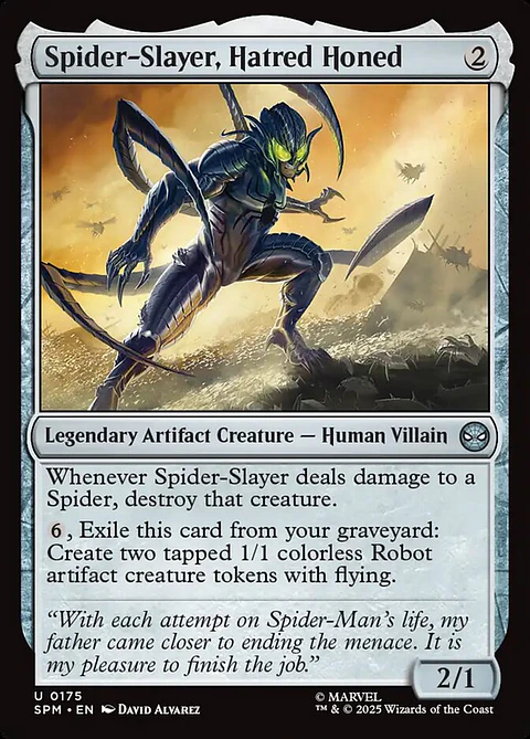Spider-Slayer, Hatred Honed - SPM - U 