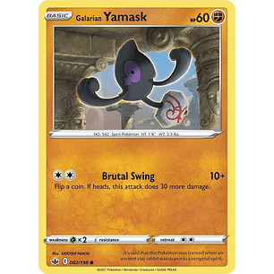 Galarian Yamask  - 082/198 - Common - CRE