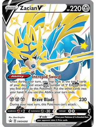 Zacian V - SWSH292 - Promo