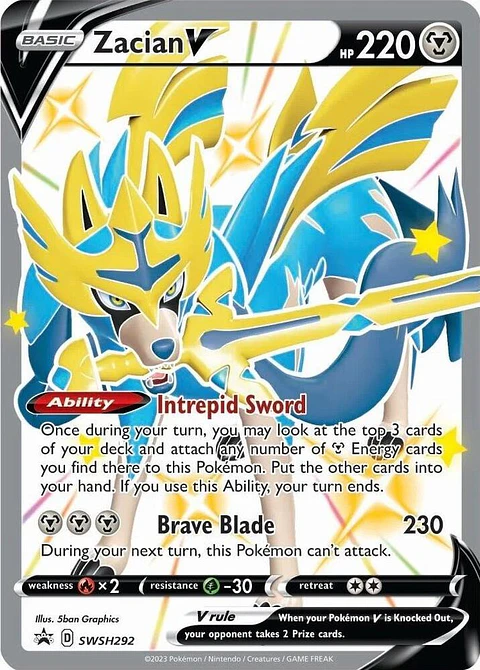 Zacian V - SWSH292 - Promo