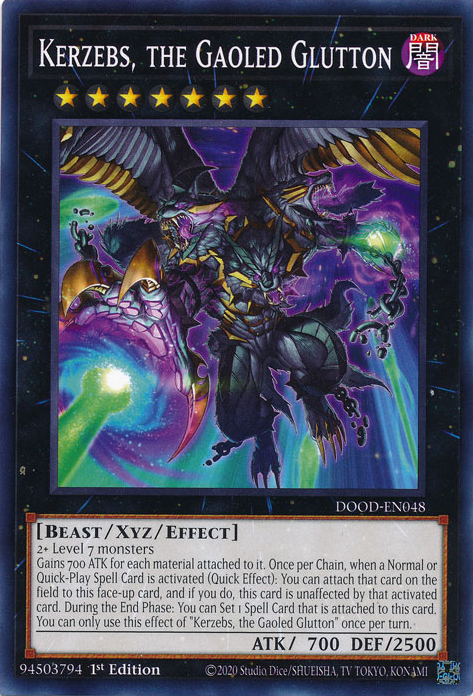 Kerzebs, the Gaoled Glutton - DOOD-EN048 - Common  1