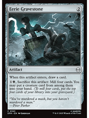 Eerie Gravestone - SPM - C