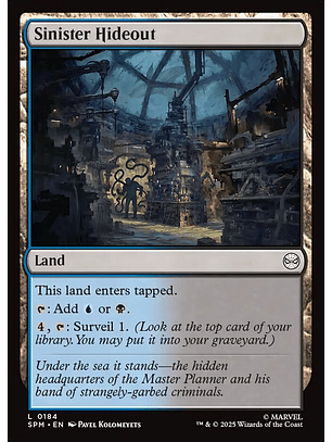 Sinister Hideout - SPM - L