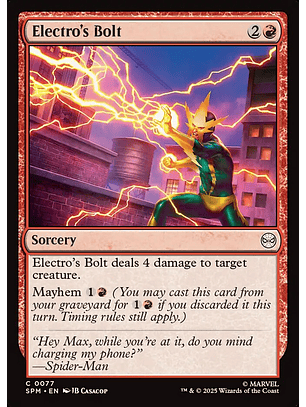 Electro's Bolt - SPM - C