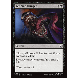 Venom's Hunger - SPM - C
