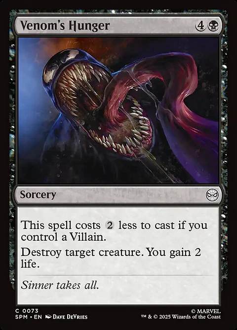 Venom's Hunger - SPM - C