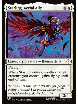 Starling, Aerial Ally - SPM - C