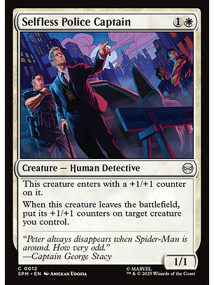 Selfless Police Captain - SPM - C