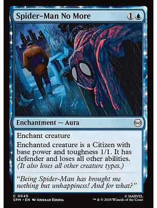 Spider-Man No More - SPM - C