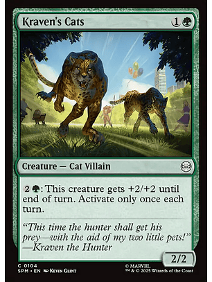 Kraven's Cats - SPM - C