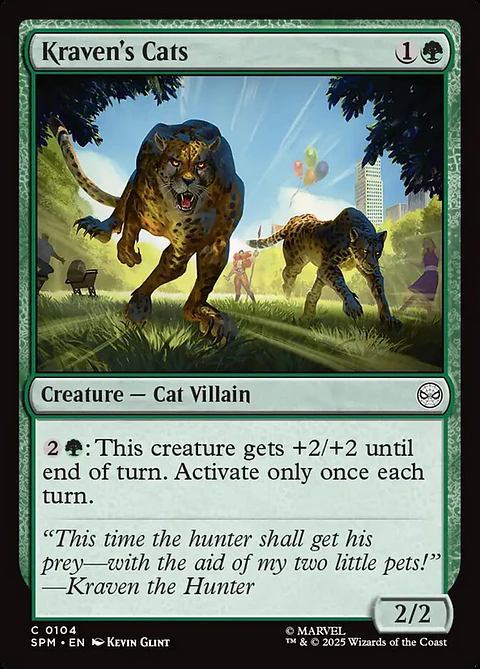 Kraven's Cats - SPM - C