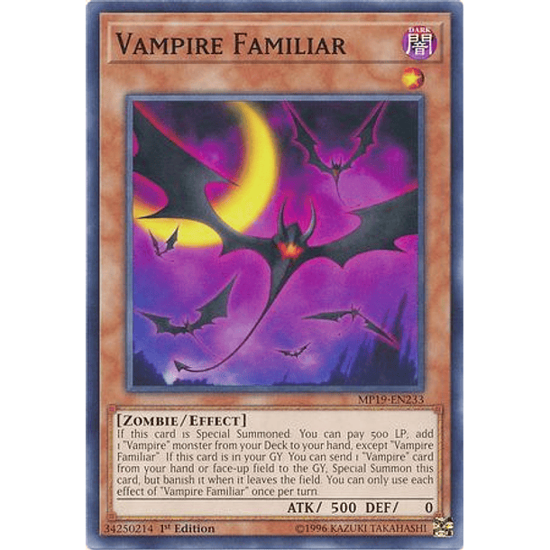 Vampire Familiar - MP19-EN233 - Common