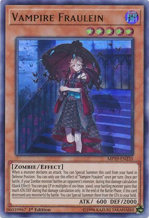 Vampire Fraulein - MP19-EN235 - Ultra Rare 