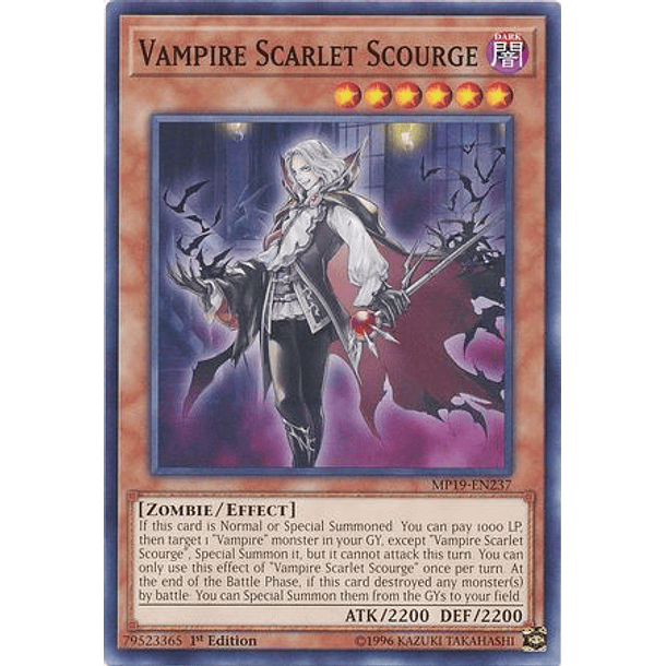 Vampire Scarlet Scourge - MP19-EN237 - Common