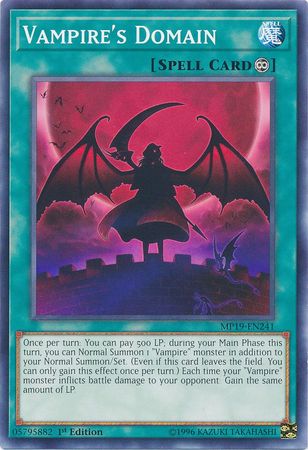 Vampire's Domain - MP19-EN241 - Common 1