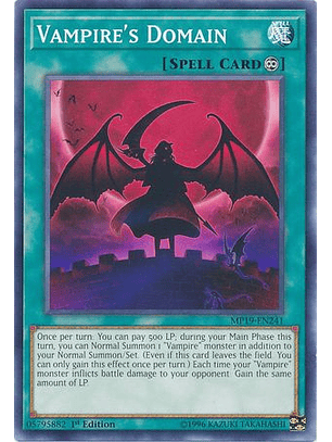 Vampire's Domain - MP19-EN241 - Common