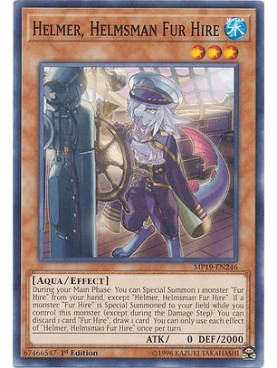 Helmer, Helmsman Fur Hire - MP19-EN246 - Common