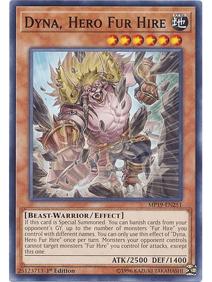 Dyna, Hero Fur Hire - MP19-EN251 - Common