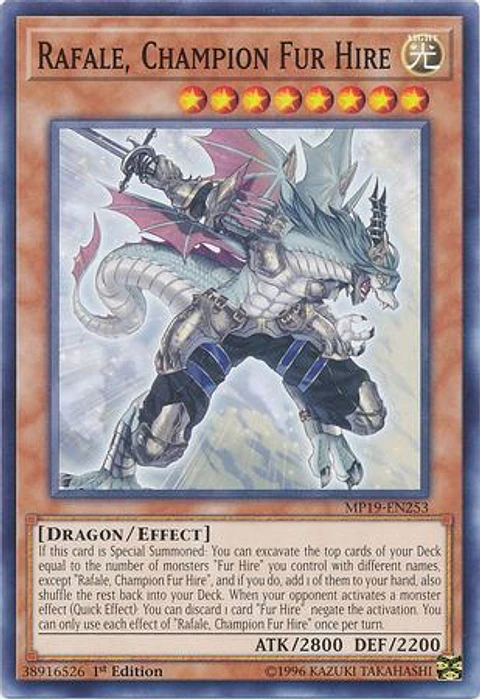 Rafale, Champion Fur Hire - MP19-EN253 - Common 