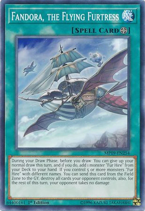 Fandora, the Flying Furtress - MP19-EN254 - Common