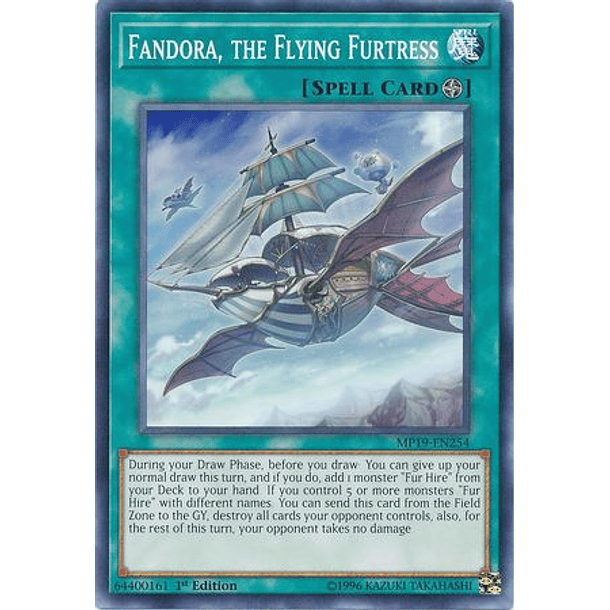 Fandora, the Flying Furtress - MP19-EN254 - Common