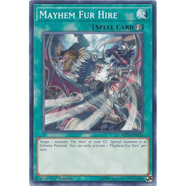 Mayhem Fur Hire - MP19-EN255 - Common