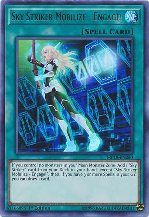 Sky Striker Mobilize - Engage! - MP19-EN260 - Ultra Rare