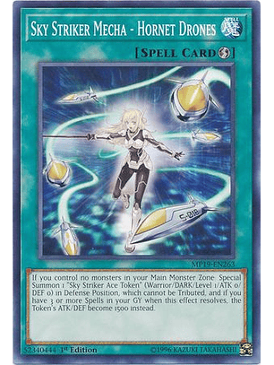 Sky Striker Mecha - Hornet Drones - MP19-EN263 - Common 