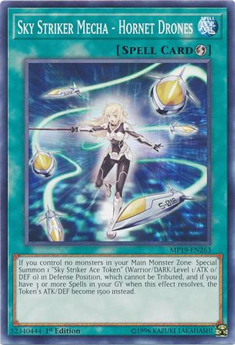 Sky Striker Mecha - Hornet Drones - MP19-EN263 - Common 